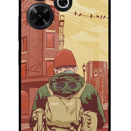 Adventurous Redmi 13 5G Glass Case