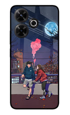 Chilling Couple Redmi 13 5G Glass Case