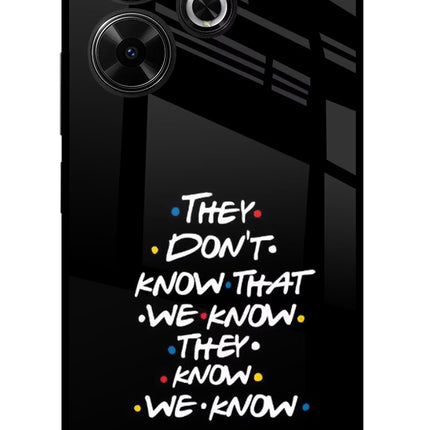 FRIENDS Dialogue Redmi 13 5G Glass Case