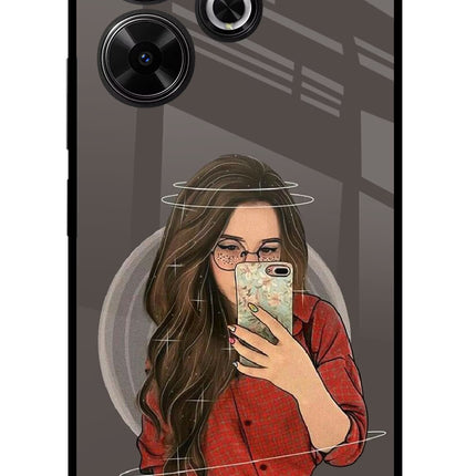 Selfie Queen Redmi 13 5G Glass Case
