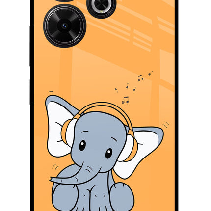 High On Music Redmi 13 5G Glass Case
