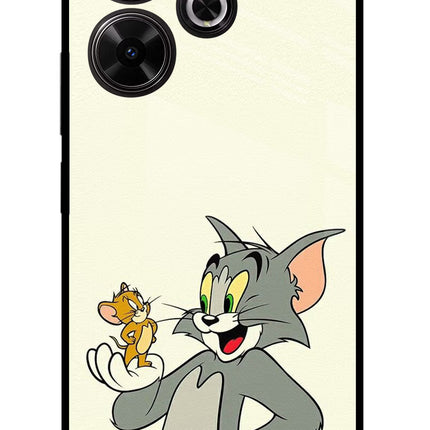 Tom & Jerry Redmi 13 5G Glass Case