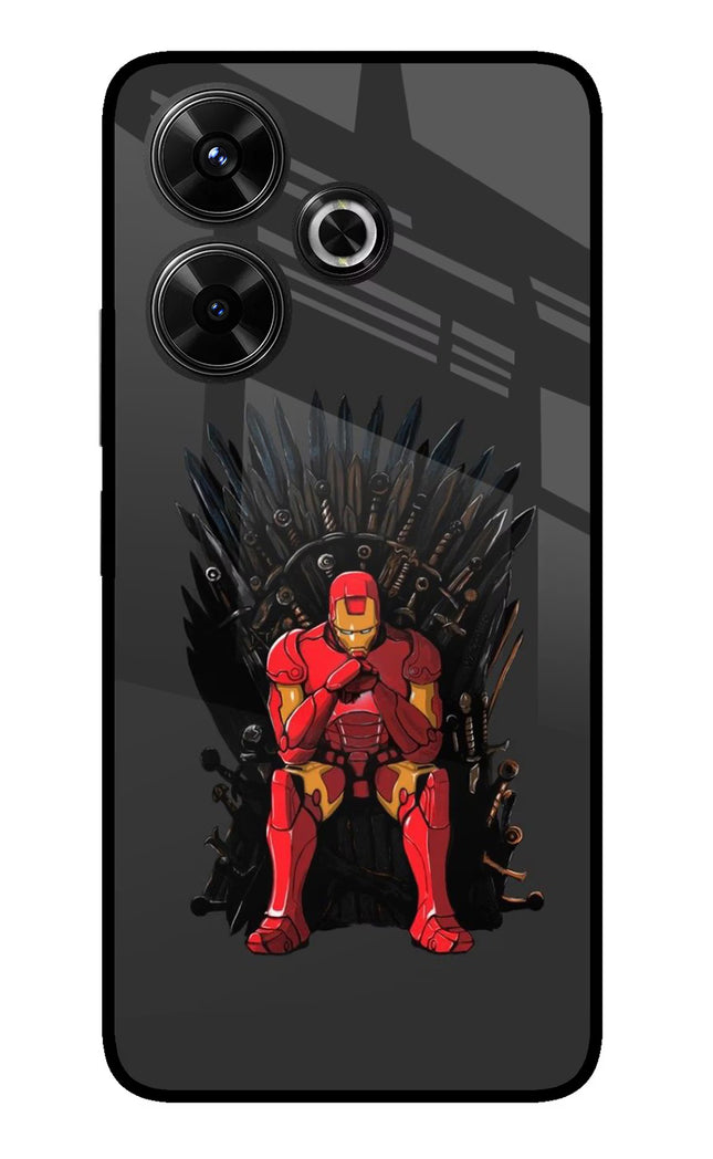 Ironman Throne Redmi 13 5G Glass Case