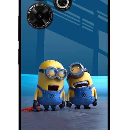 Minion Laughing Redmi 13 5G Glass Case