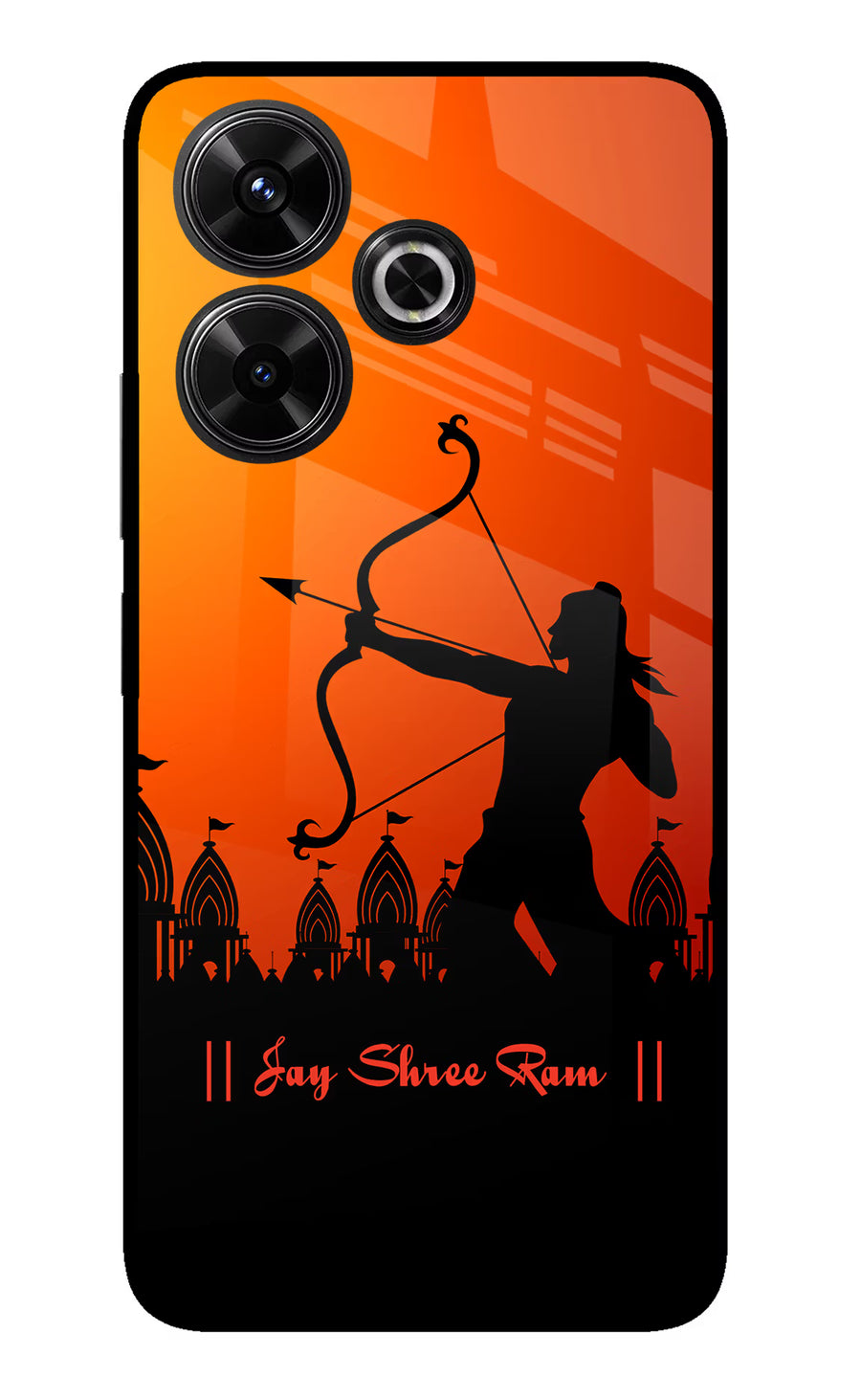 Lord Ram - 4 Redmi 13 5G Back Cover, Glass case
