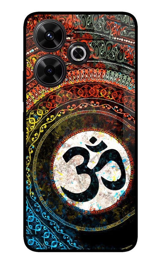 Om Cultural Redmi 13 5G Glass Case