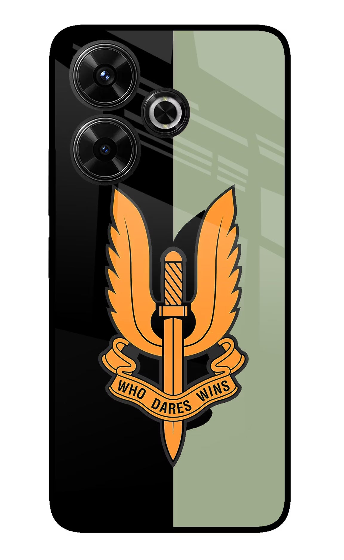 Balidan Logo Redmi 13 5G Glass Case