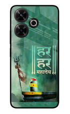 Har Har Mahadev Shivling Redmi 13 5G Glass Case