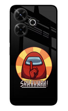 Among Us Shhh! Redmi 13 5G Glass Case