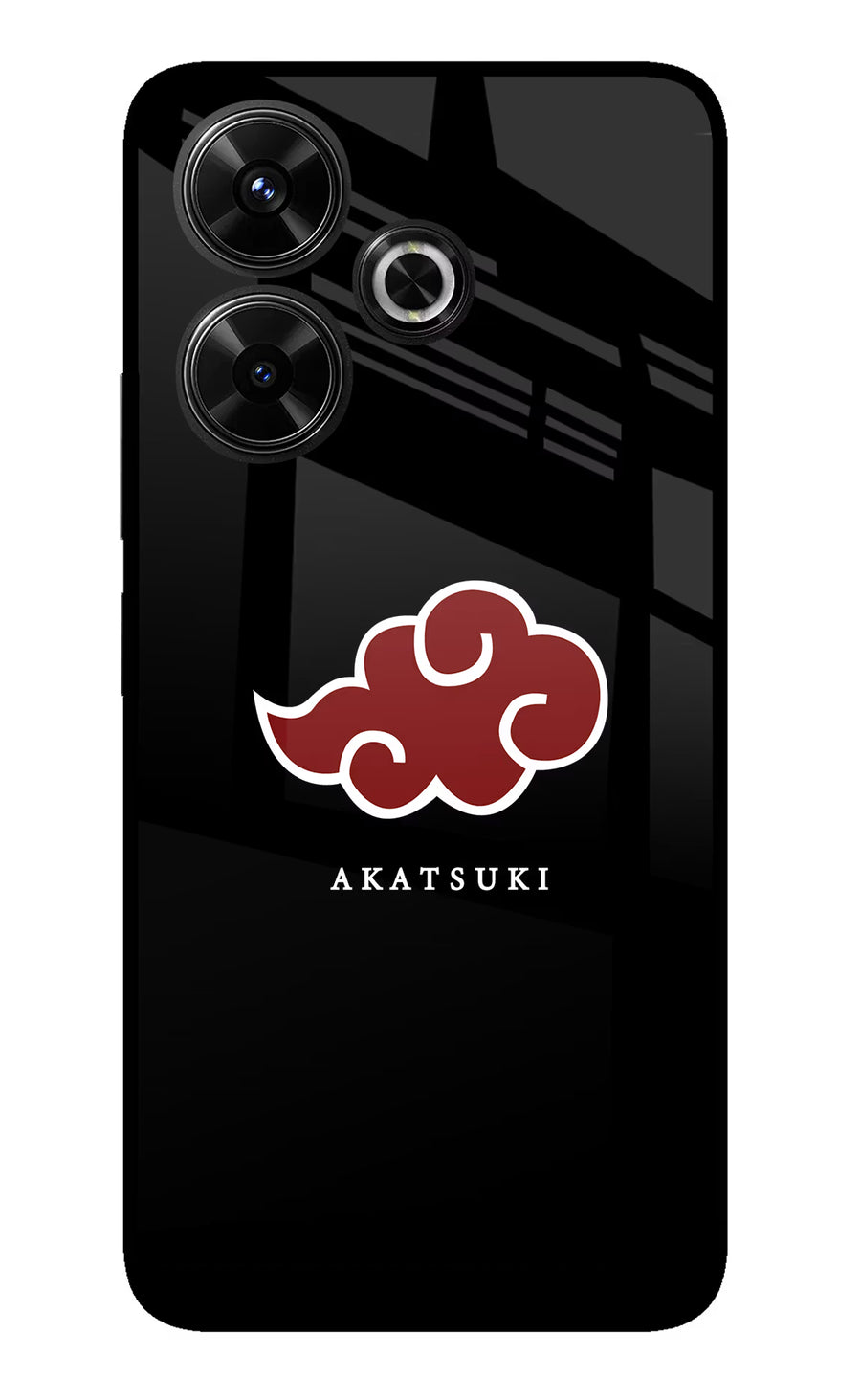 Akatsuki Redmi 13 5G Back Cover, Glass case
