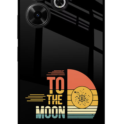 To the Moon Redmi 13 5G Glass Case