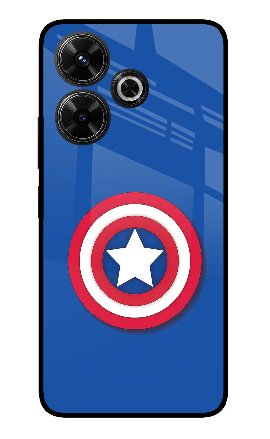 Shield Redmi 13 5G Back Cover, Glass case