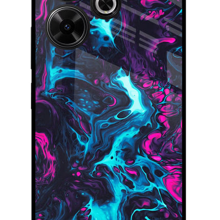 Abstract Redmi 13 5G Glass Case