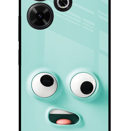Funny Cartoon Redmi 13 5G Glass Case