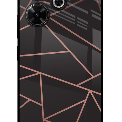 Geometric Pattern Redmi 13 5G Glass Case