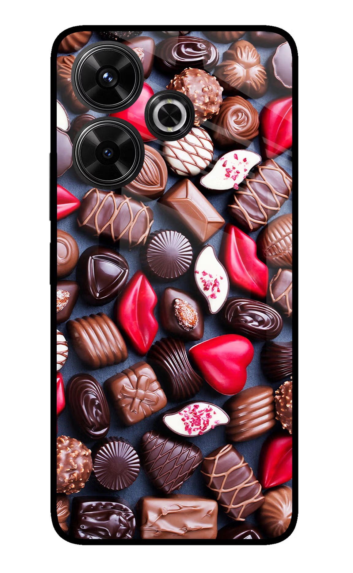 Chocolates Redmi 13 5G Glass Case