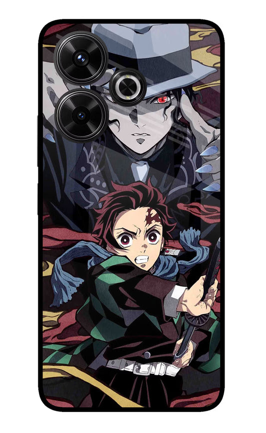 Demon Slayer Redmi 13 5G Glass Case