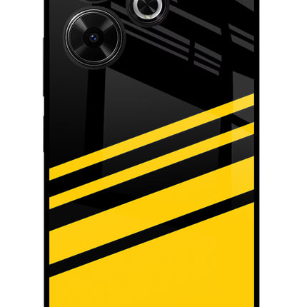 Yellow Shades Redmi 13 5G Glass Case