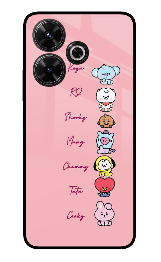 BTS names Redmi 13 5G Glass Case