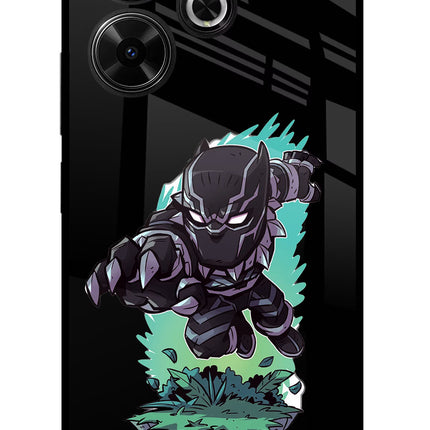 Black Panther Redmi 13 5G Glass Case