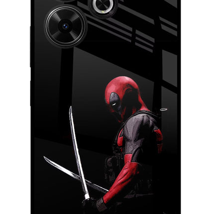 Deadpool Redmi 13 5G Glass Case