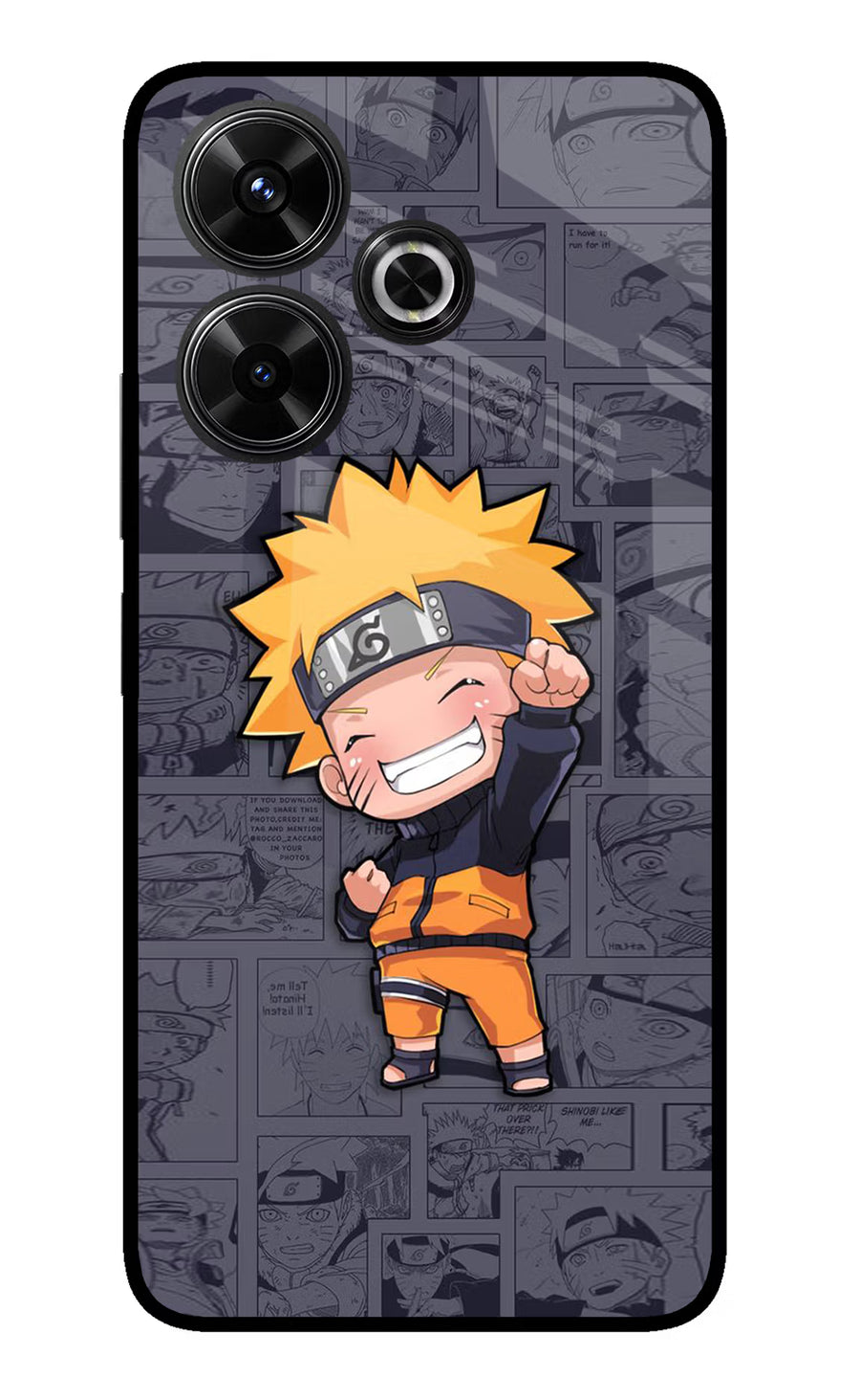 Chota Naruto Redmi 13 5G Back Cover, Glass case