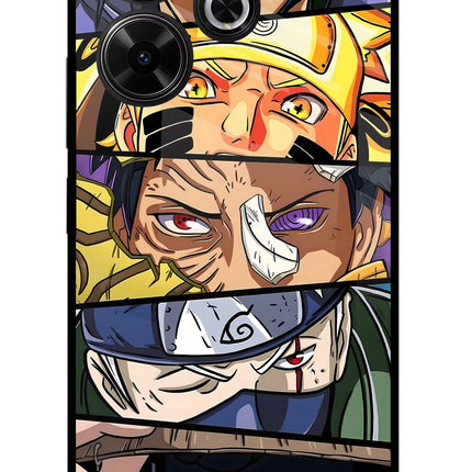 Naruto Character Redmi 13 5G Glass Case