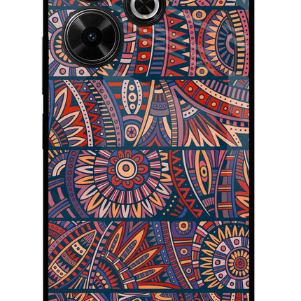 African Culture Design Redmi 13 5G Glass Case