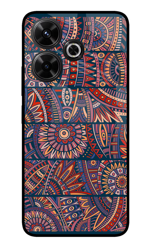 African Culture Design Redmi 13 5G Glass Case