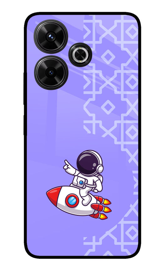 Cute Astronaut Redmi 13 5G Glass Case
