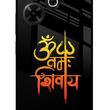 Om Namah Shivay Redmi 13 5G Glass Case