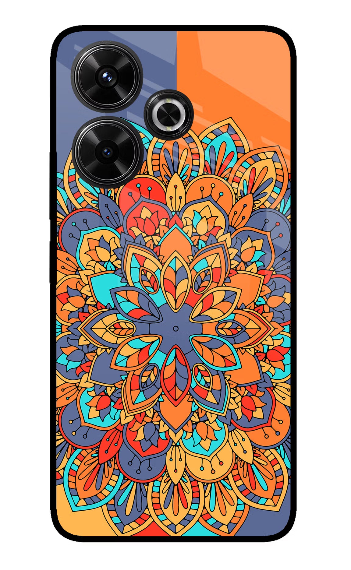Color Mandala Redmi 13 5G Glass Case