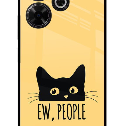Ew People Catitude Redmi 13 5G Glass Case