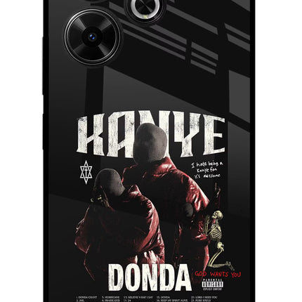 Donda Kanye West Redmi 13 5G Glass Case