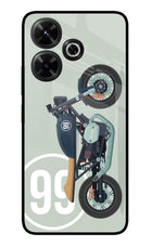 Classic Cafe Racer 99 Redmi 13 5G Glass Case