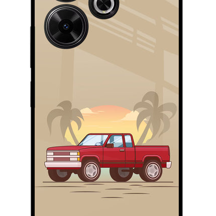 Desert Classic Drive Redmi 13 5G Glass Case