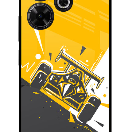 Track King Redmi 13 5G Glass Case