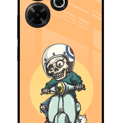 Undead Biker Redmi 13 5G Glass Case