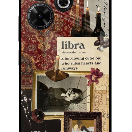 Libra Zodiac Redmi 13 5G Glass Case
