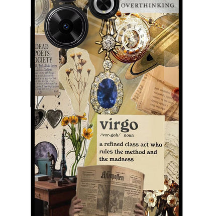 Virgo Zodiac Redmi 13 5G Glass Case