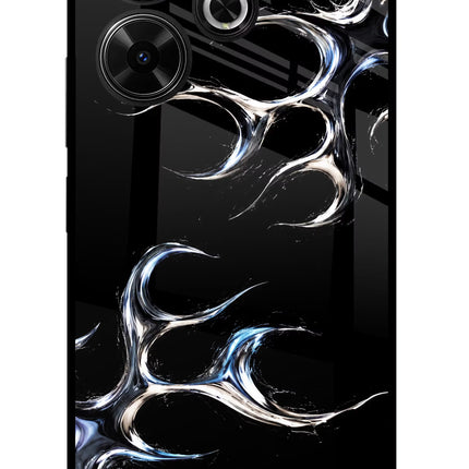 Chrome Tribal Redmi 13 5G Glass Case