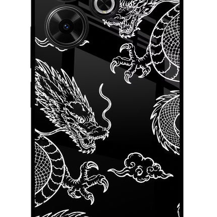 Twin Dragons Redmi 13 5G Glass Case