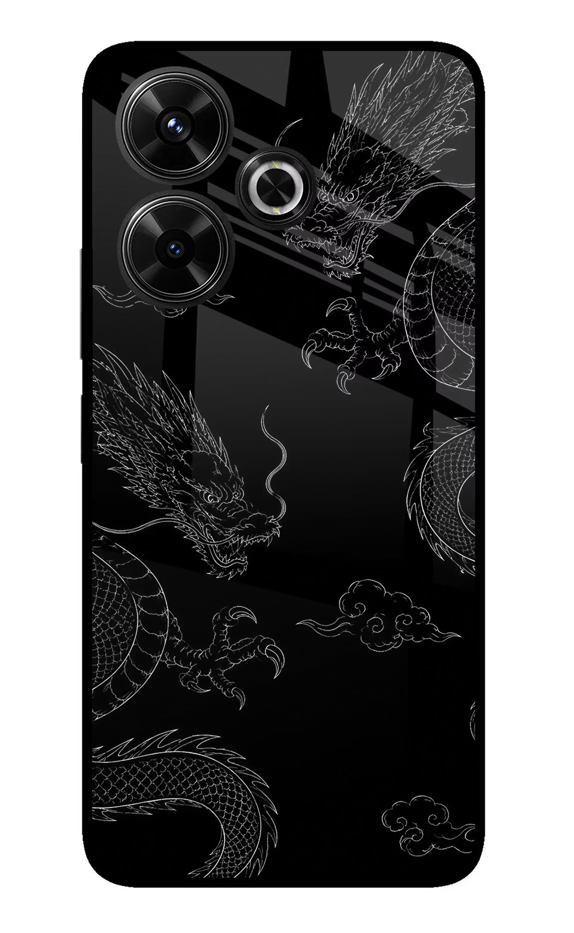 Twin Dragons Redmi 13 5G Glass Case