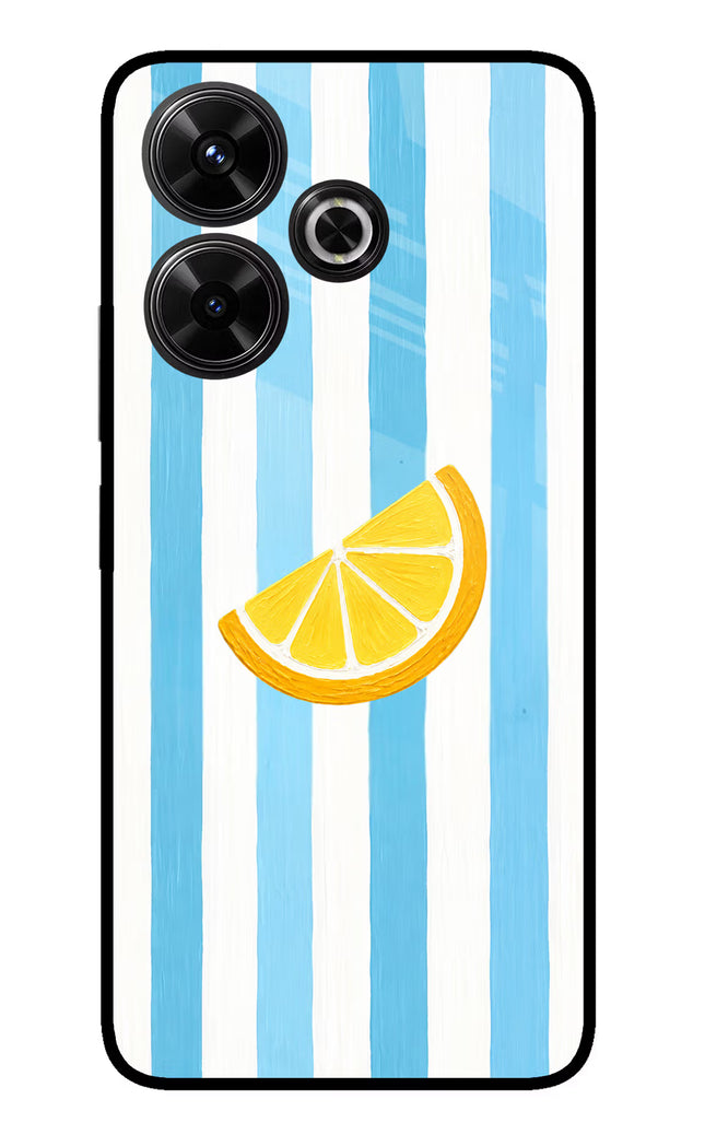 Summer Lemon Redmi 13 5G Glass Case