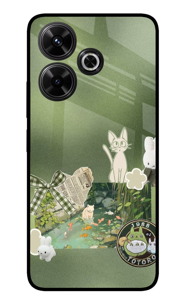 Aesthetic anime Redmi 13 5G Glass Case