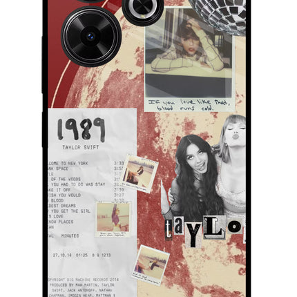 Taylor Swift Redmi 13 5G Glass Case