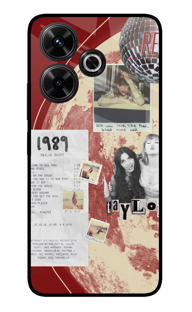 Taylor Swift Redmi 13 5G Glass Case