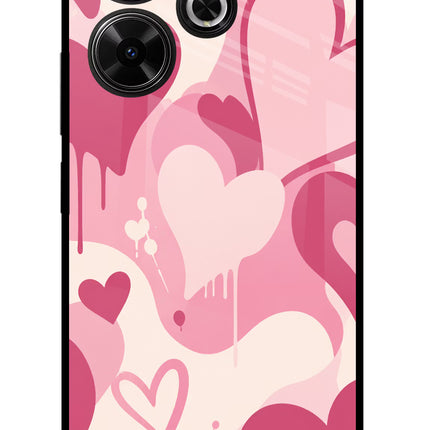 Hearty case Redmi 13 5G Glass Case