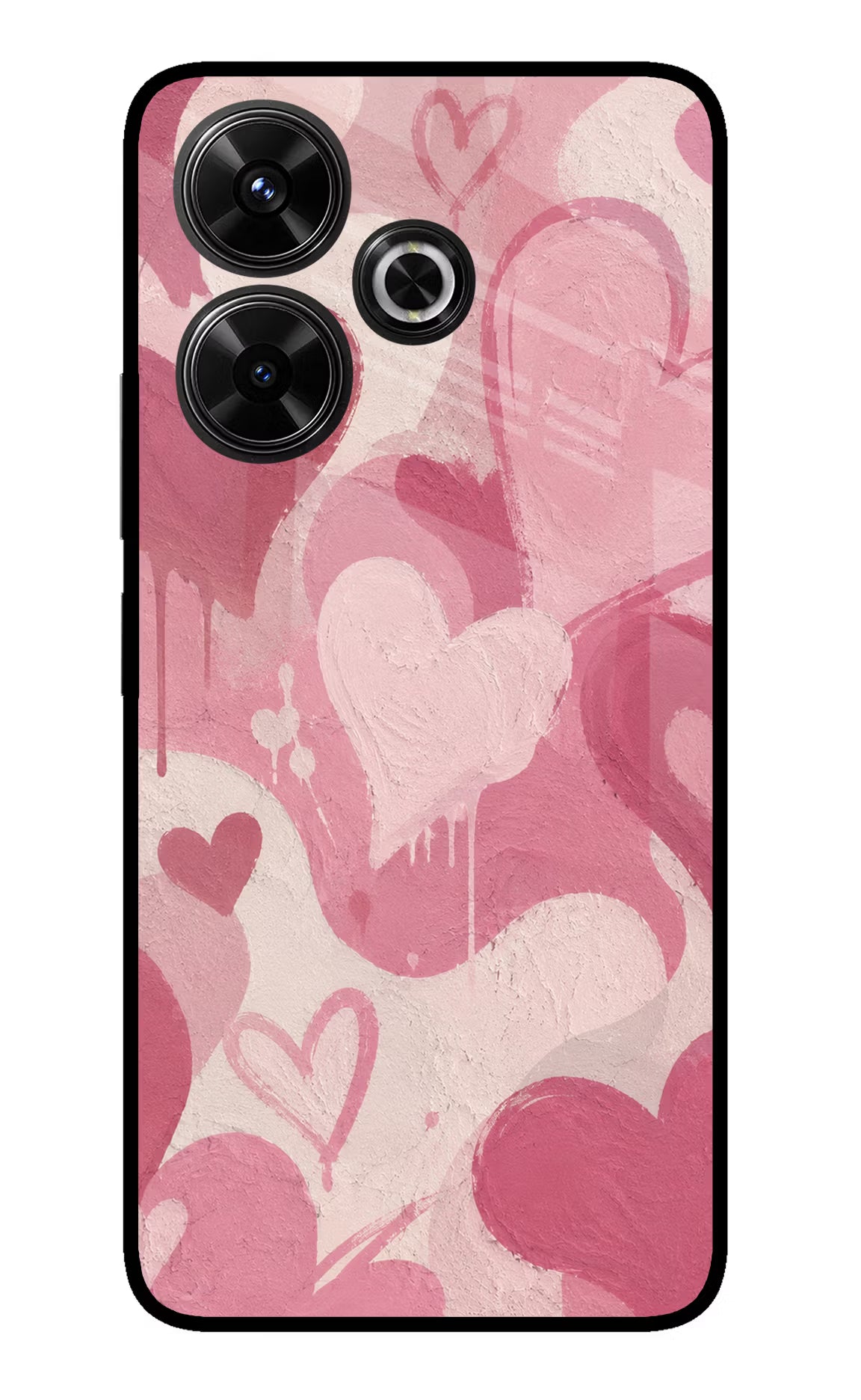 Hearty case Redmi 13 5G Glass Case