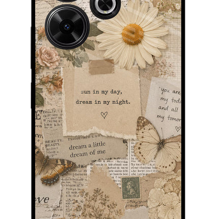 Vintage case Redmi 13 5G Glass Case